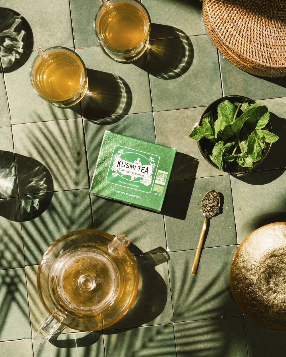 Spearmint Green Tea Bio