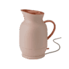 brzoskwiniowy Czajnik Elektryczny Amphora