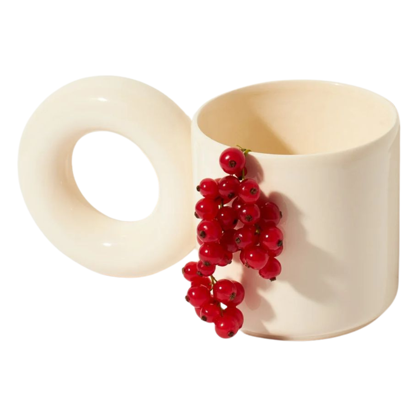 Kubek UCHO Ecru Malwina Konopacka