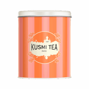 Pusta puszka na 300g herbaty Kusmi Pêche