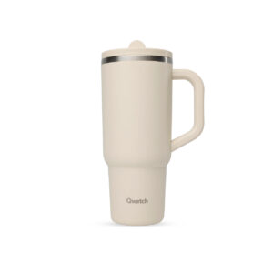 Termiczny kubek podróżny QWETCH - 900 ml - Sand
